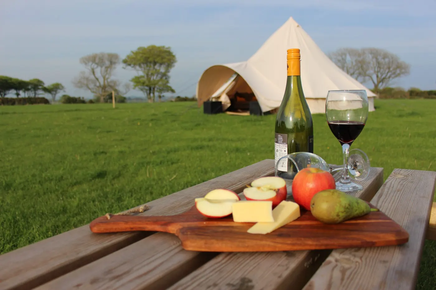 Fferm Crugan, glamping