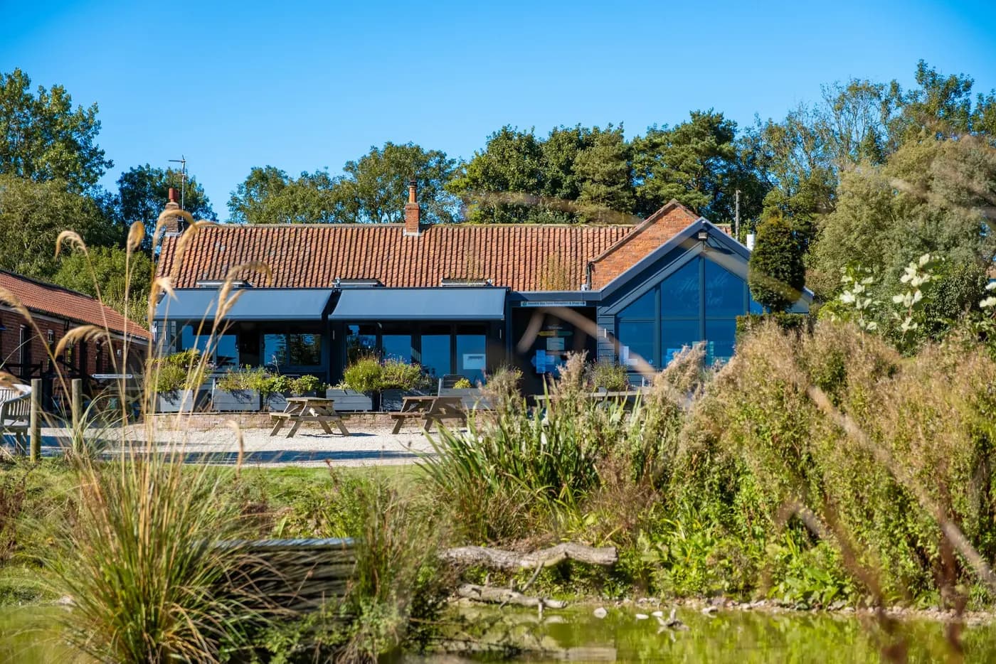 Humble Bee Farm, site landscape
