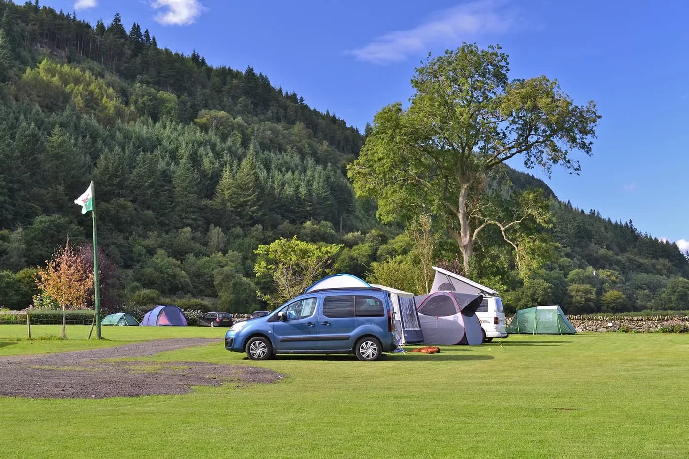 Cwmlanerch Campsite and Cottages, camping