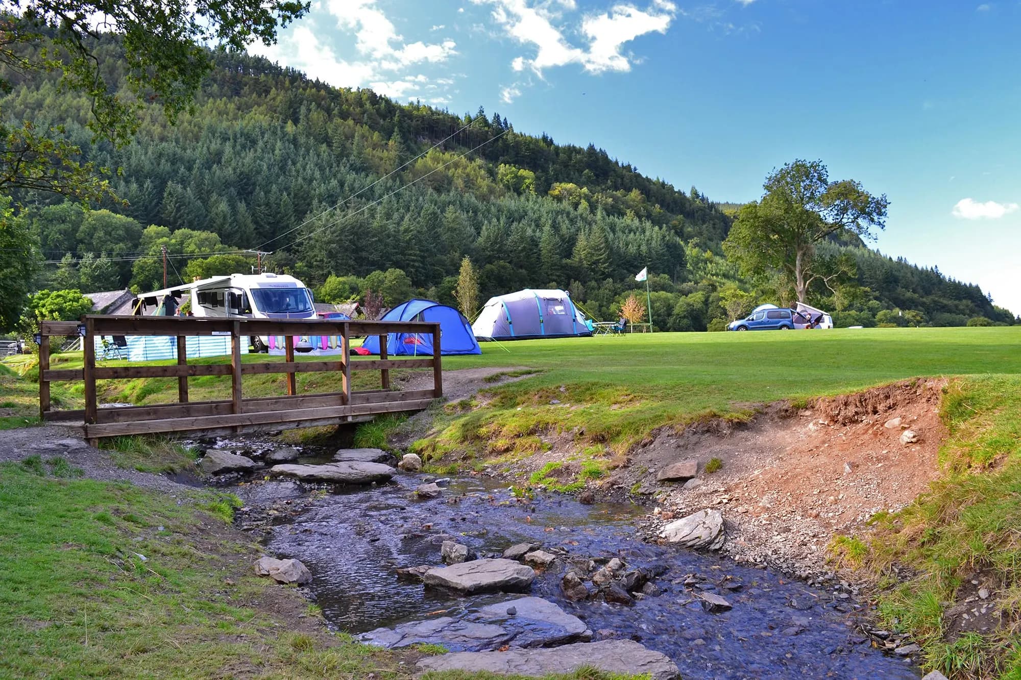 Cwmlanerch Campsite and Cottages