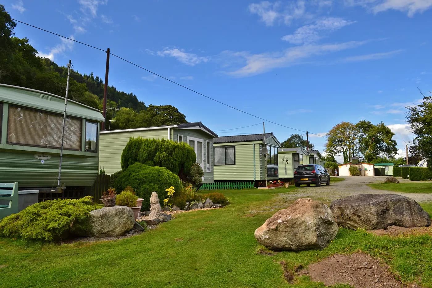 Cwmlanerch Campsite and Cottages, glamping