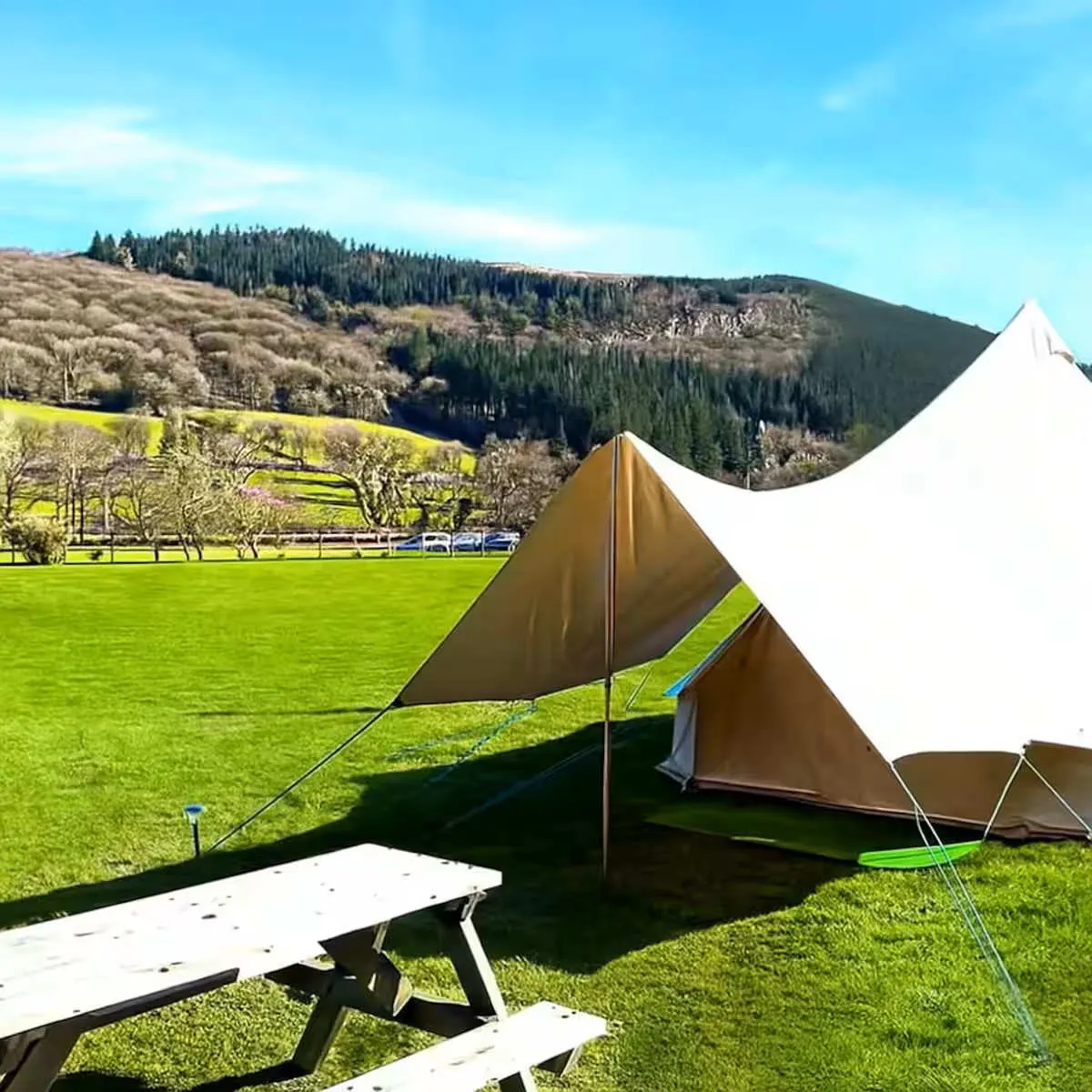 Cwmlanerch Campsite and Cottages, glamping