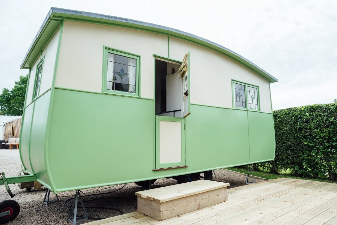 Cartref Caravan, glamping