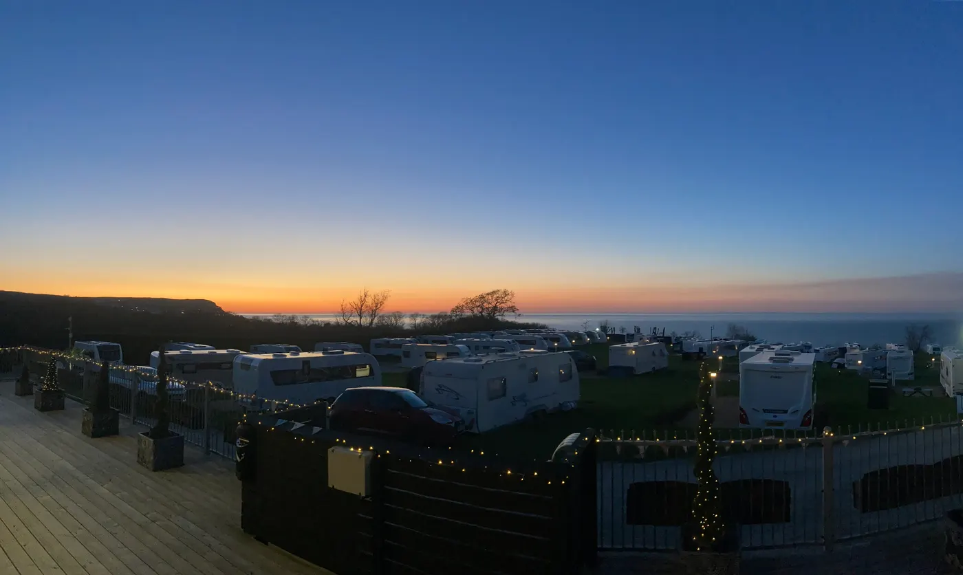 Cei Bach Country Club, camping