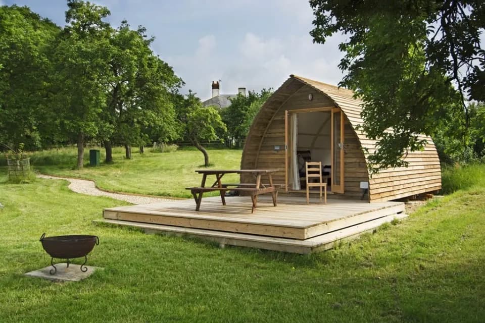 Hill Farm and Orchard, glamping