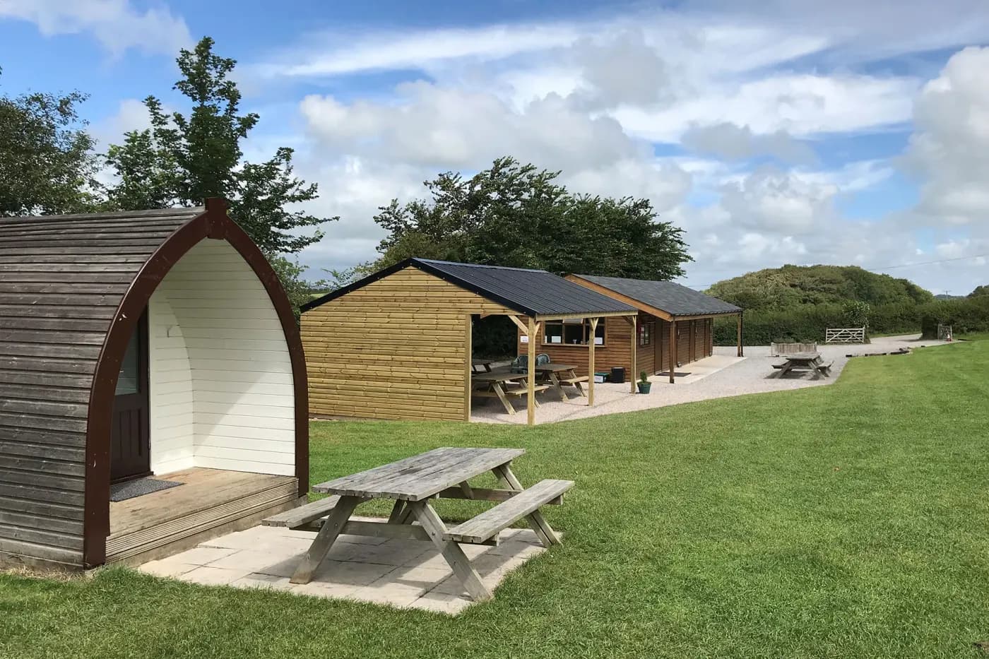 Picket Pods, glamping