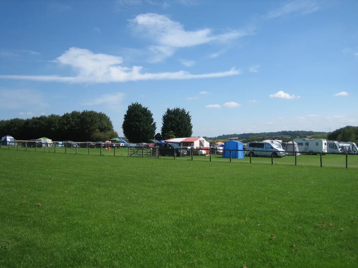 Folly Farm Caravan and Campsite Winchester, camping