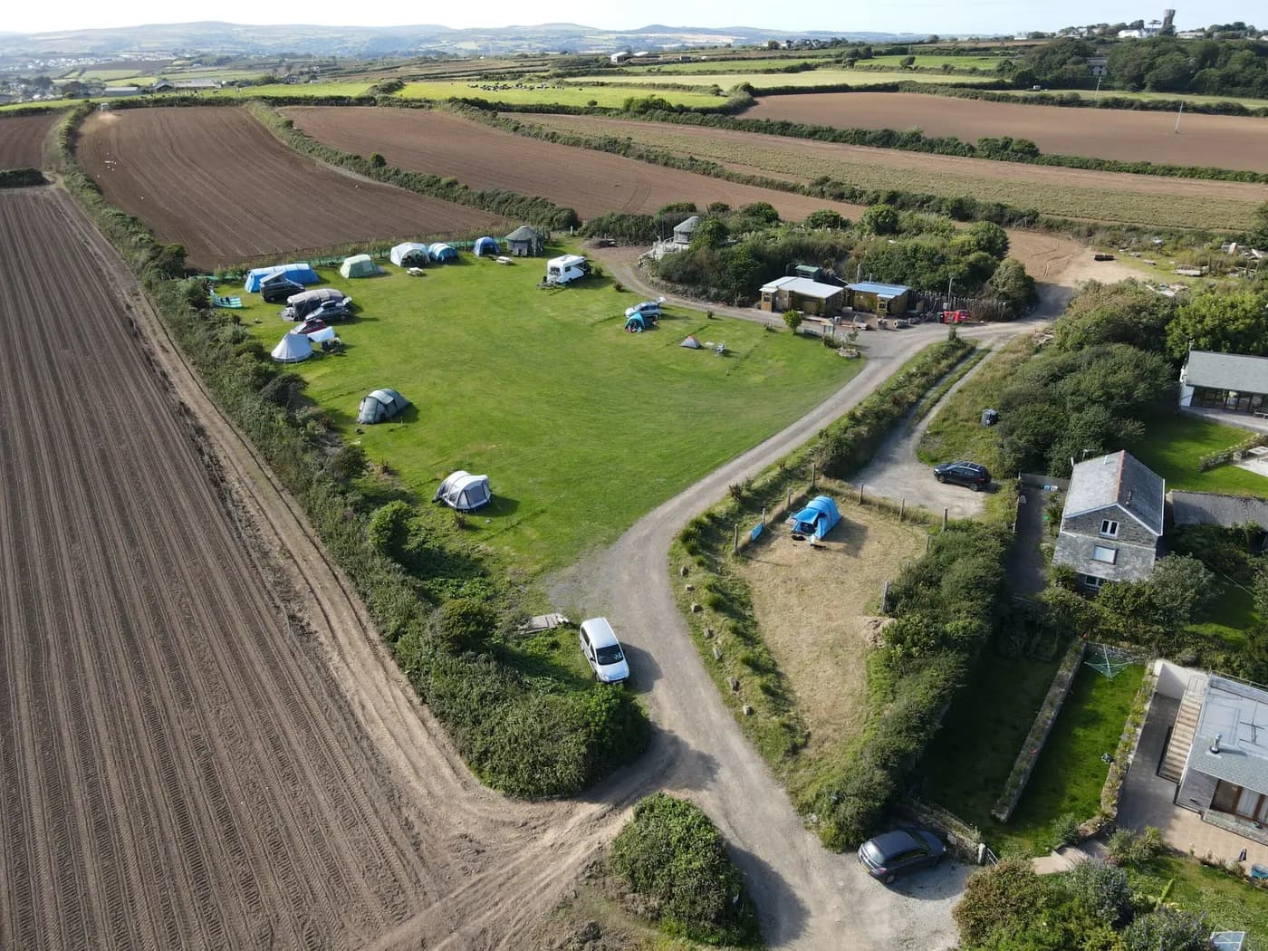 Beares Den, site landscape