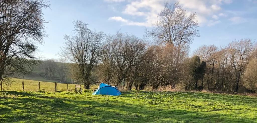 Linton Mill, camping