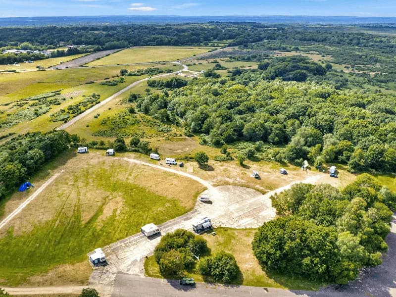 Denny Wood, site landscape