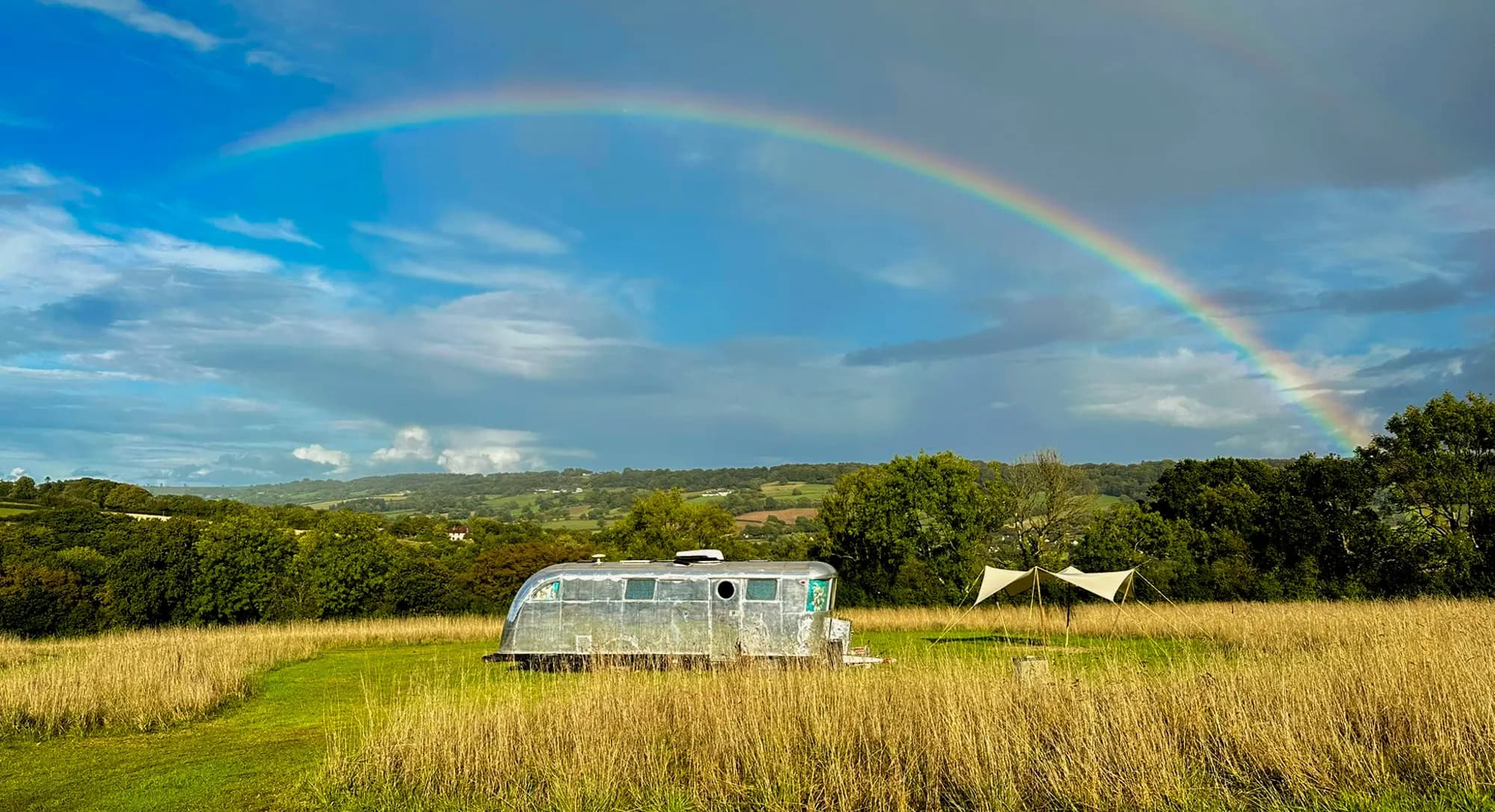 Jurassic Airstreams Spa Glamping
