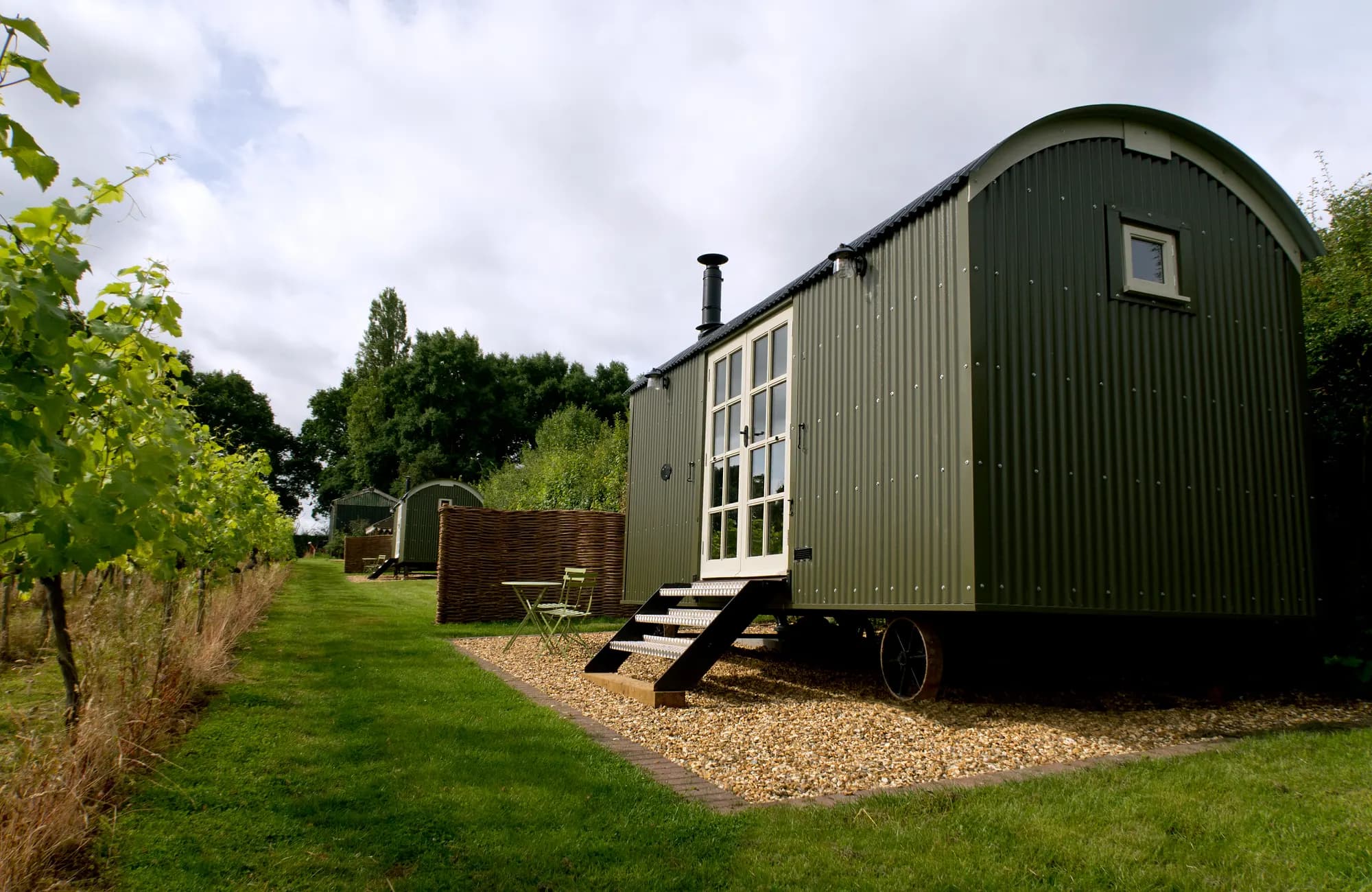 Astley Vineyard Shepherd Huts