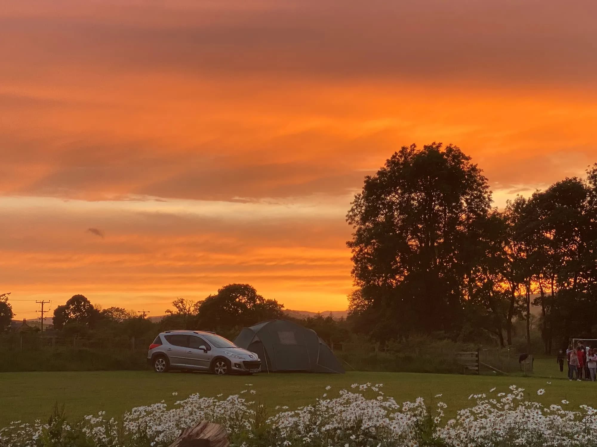 Gwersyllt Rhos y Gallt Campsite