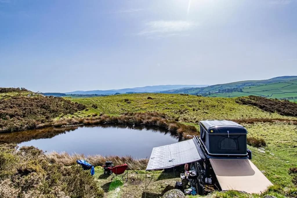 Mynydd Derwydd Wildcamping