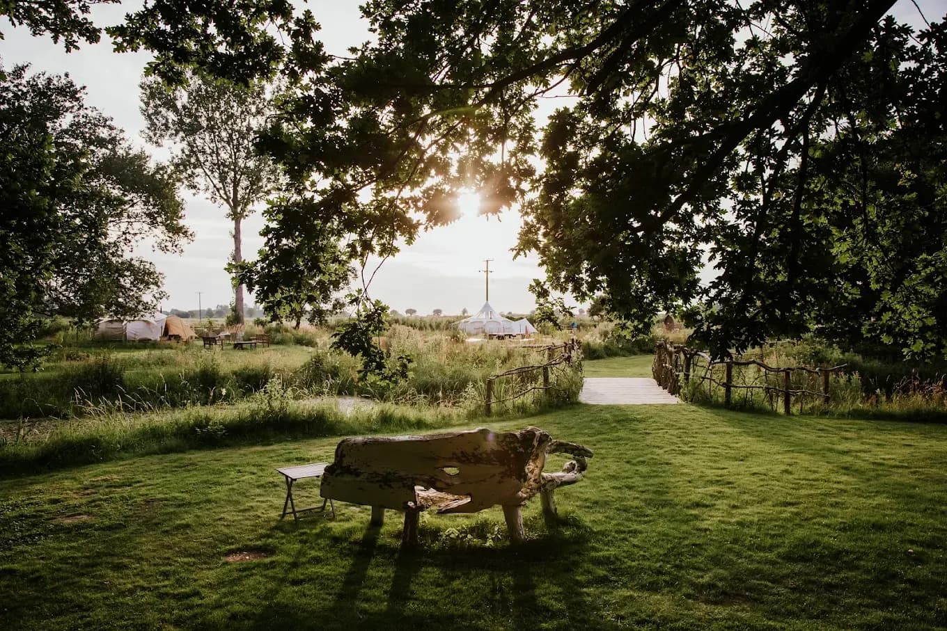 Moat Island Glamping