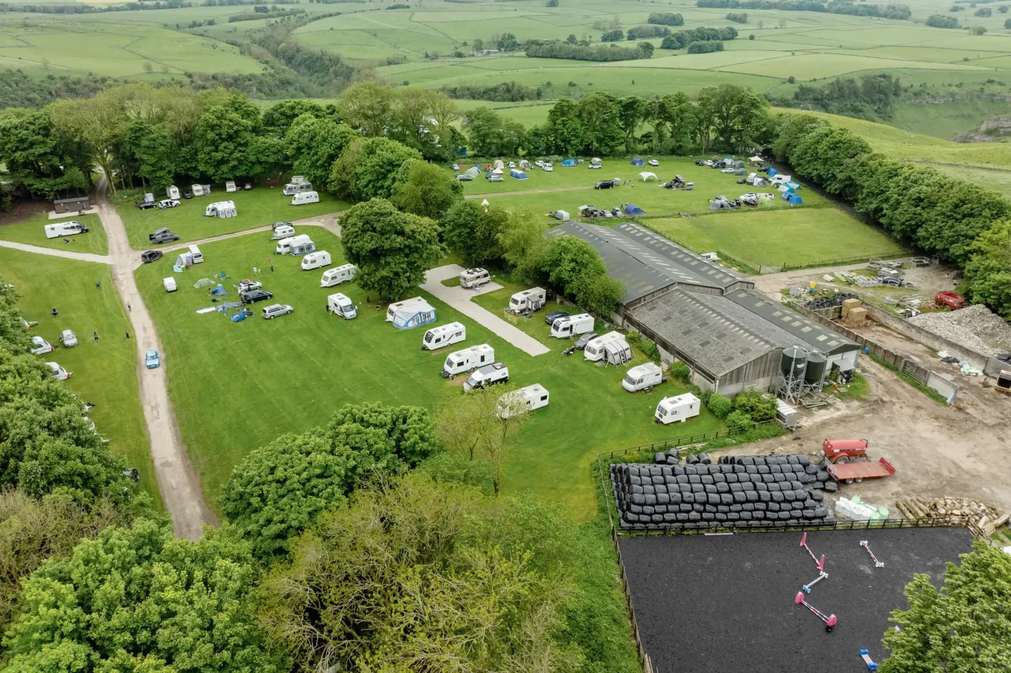 Haddon Grove Farm caravan and campsite