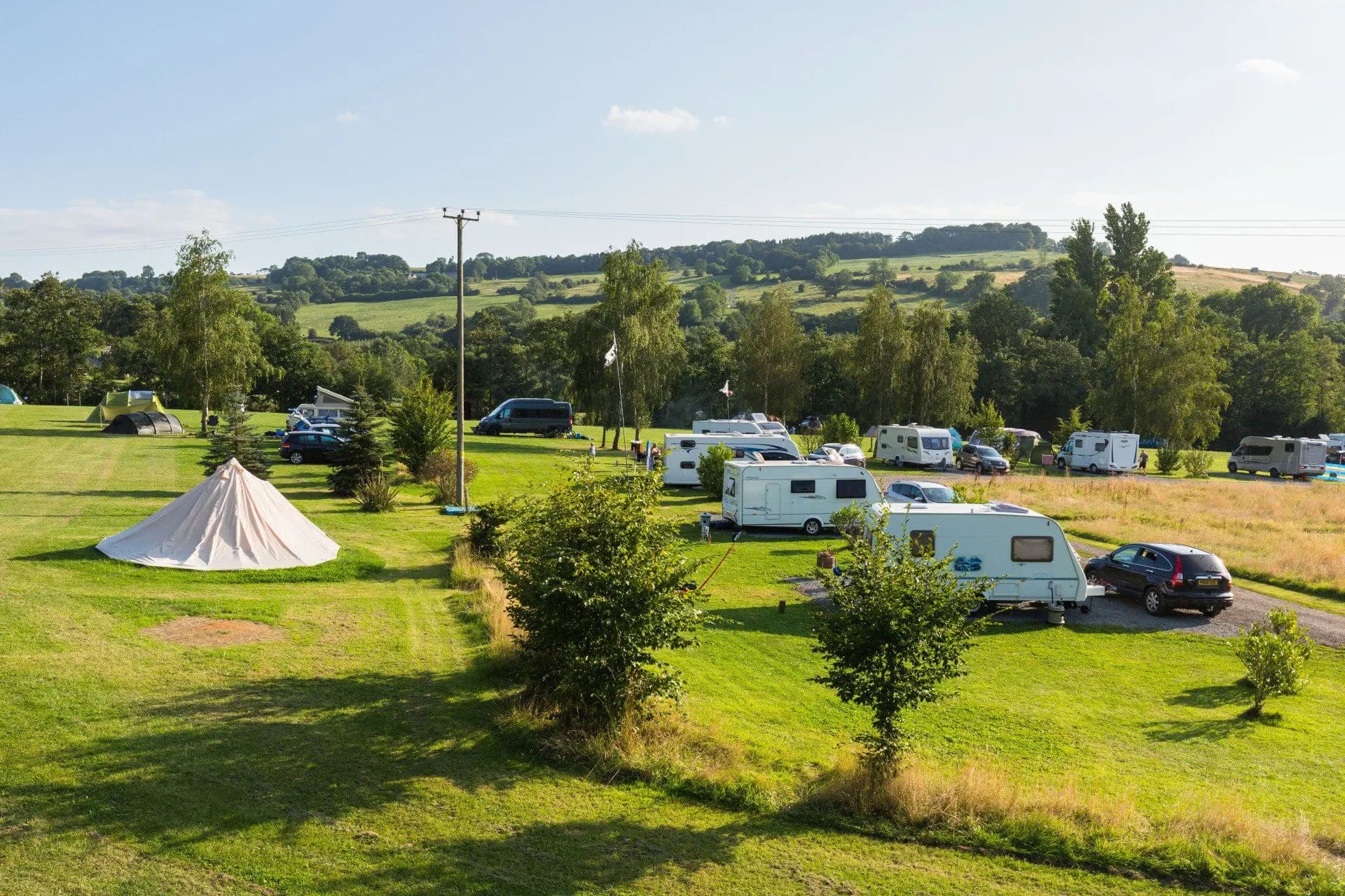 Hayles Fruit Farm Campsite